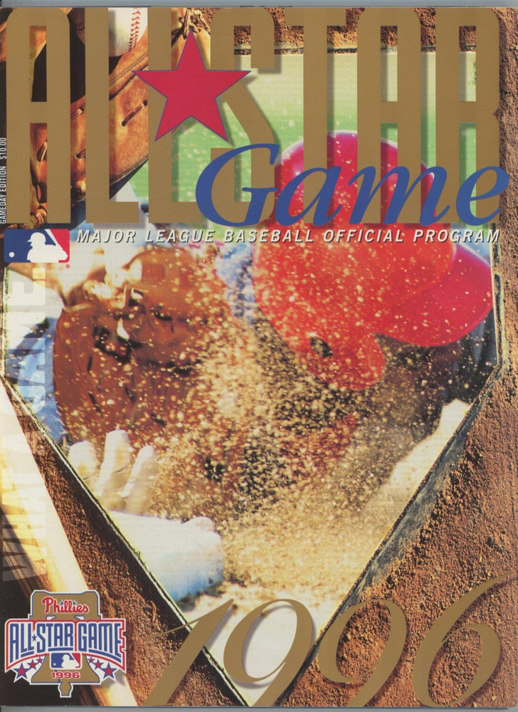 1996 MLB All Star Game OFFICIAL PROGRAM NEAR MINT Condition