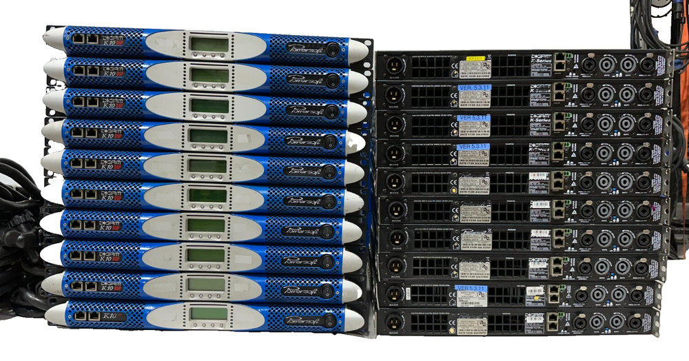 Powersoft  K10 DSP 12000W Power Amplifier  (PAIR) TrueHeartSound