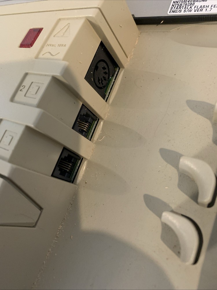 Nortel Norstar StarTalk Flash Voicemail System. Parts