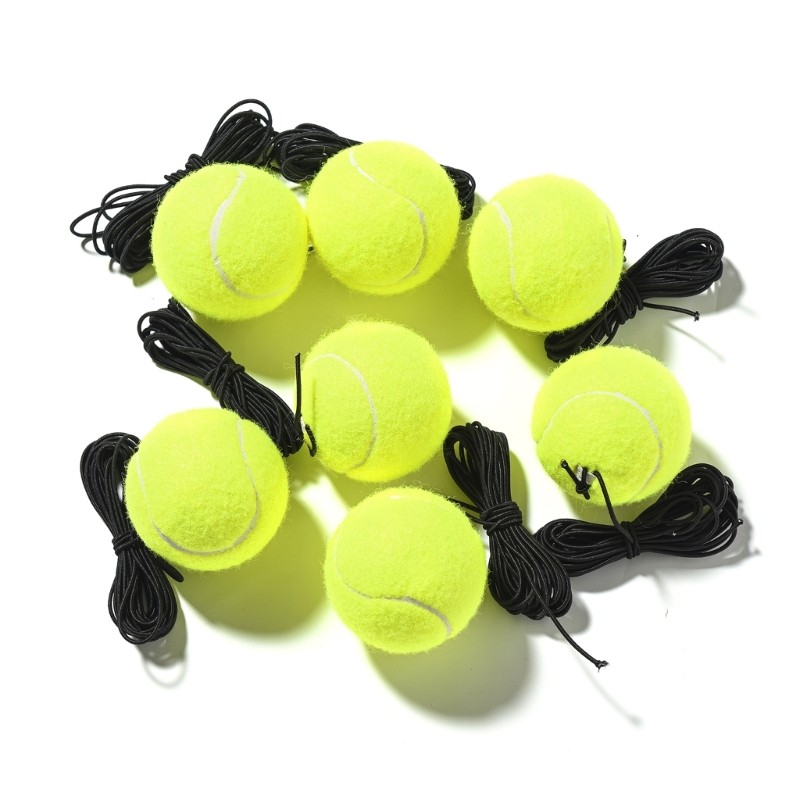 2pcs Tennis Training Ball with String for Tennis Trainer Single-Player Practice