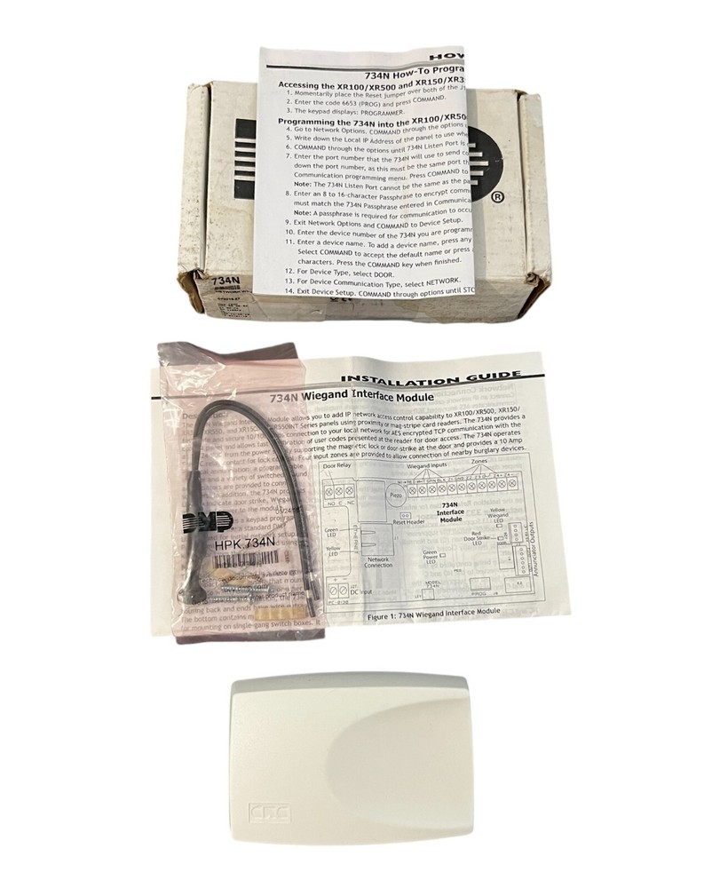 DMP 734N Network WIFI Wiegand Interface Access Control Module