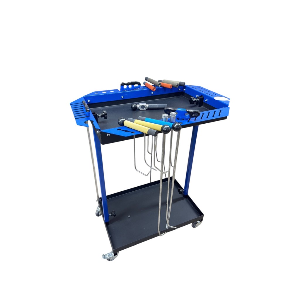 Rod and Tackle Stand - Height Adjustable - Functional Pdr İnox