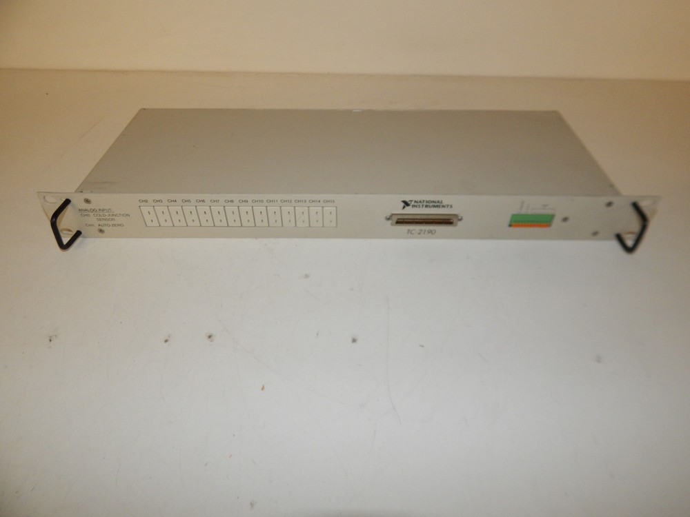 NATIONAL INSTRUMENTS TC-2190 THERMOCOUPLE INTERFACE (QF16)