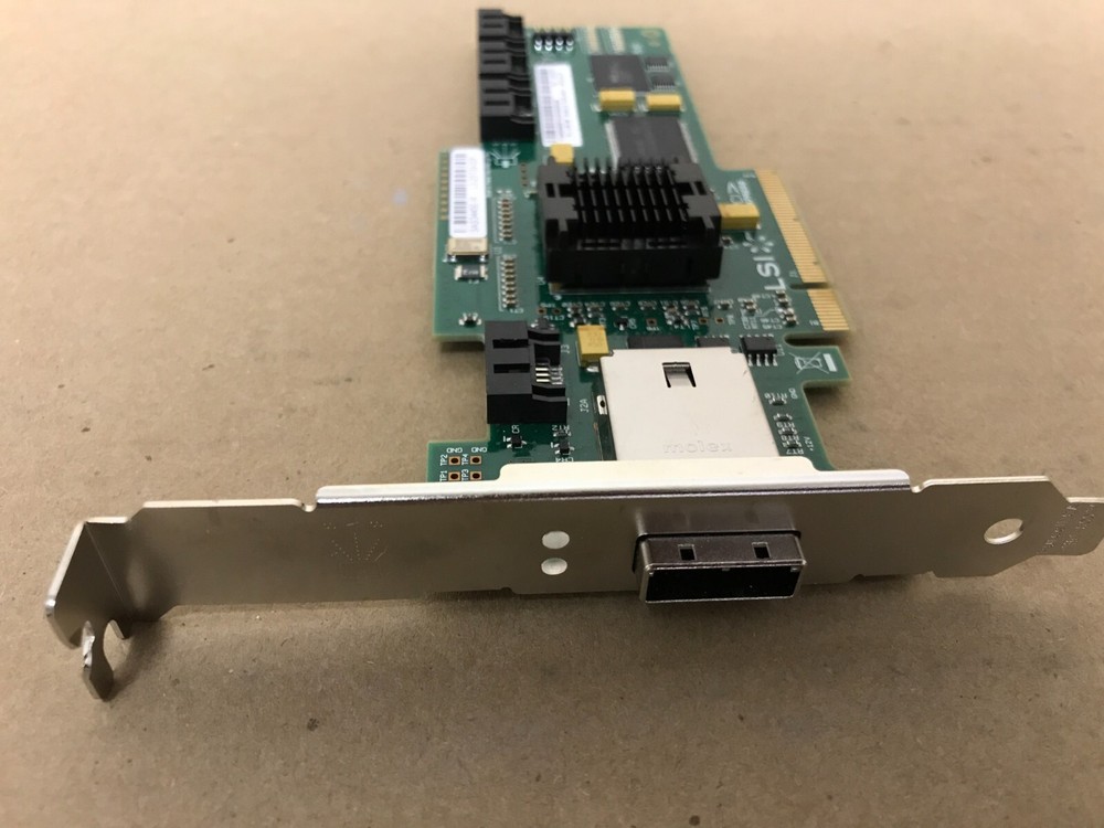 IBM LSI Logic SAS3445E-R RAID Controller Card 3Gbs FRU 44E8701