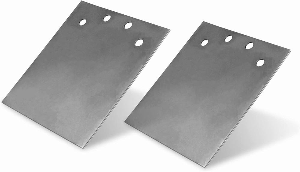 2Pcs Sharpen Replacement Scraper Blade for 6-In Wide SDS Max Floor Scraper, Thin