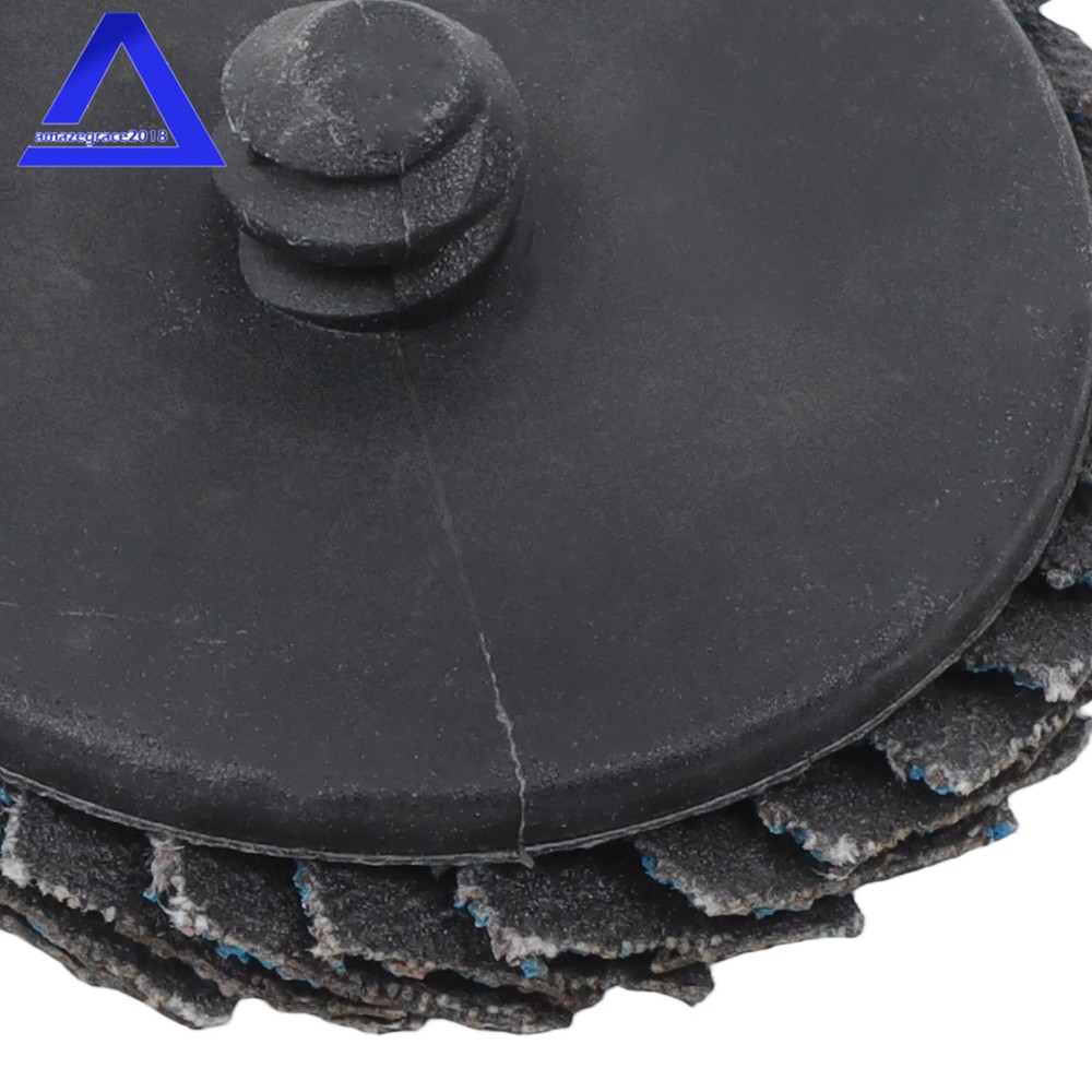 30Pack Mixed Curved Flap Disc 2" Quick Change Sanding Discs for Die Grinder