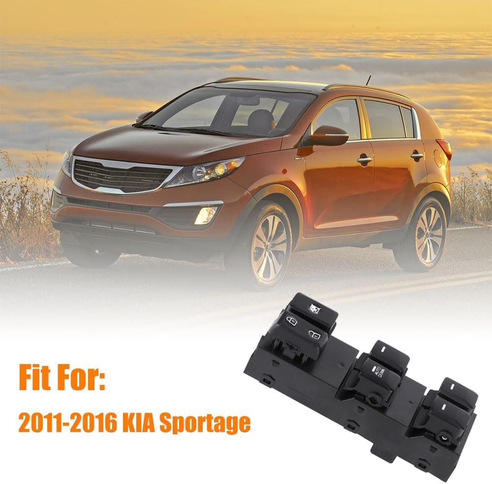 Power Window Master Control Switch Button Compatible with Kia Sportage 2014