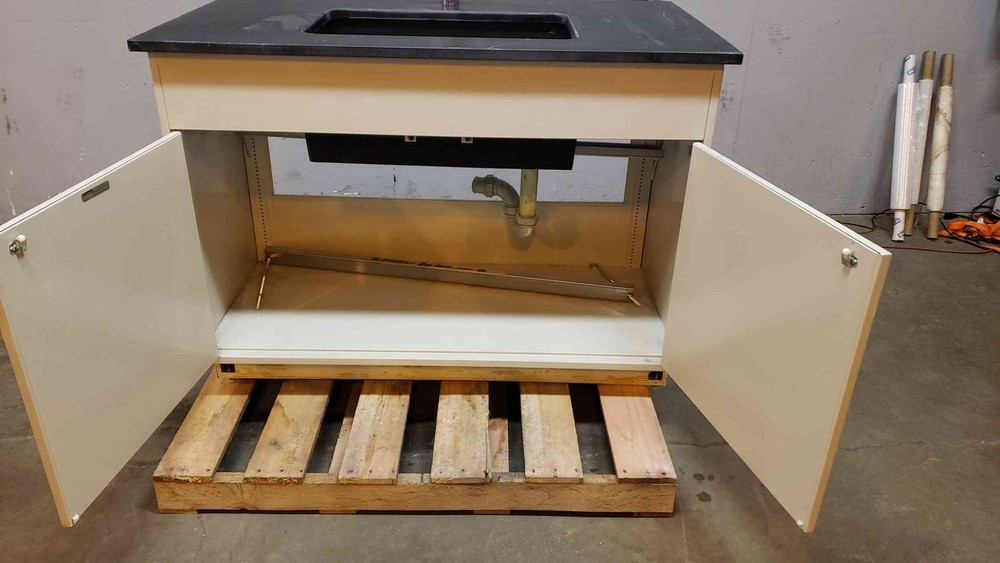 Fisher Hamilton 4'2" Sink Bundle Lab Casework Epoxy & Faucet (SKU: