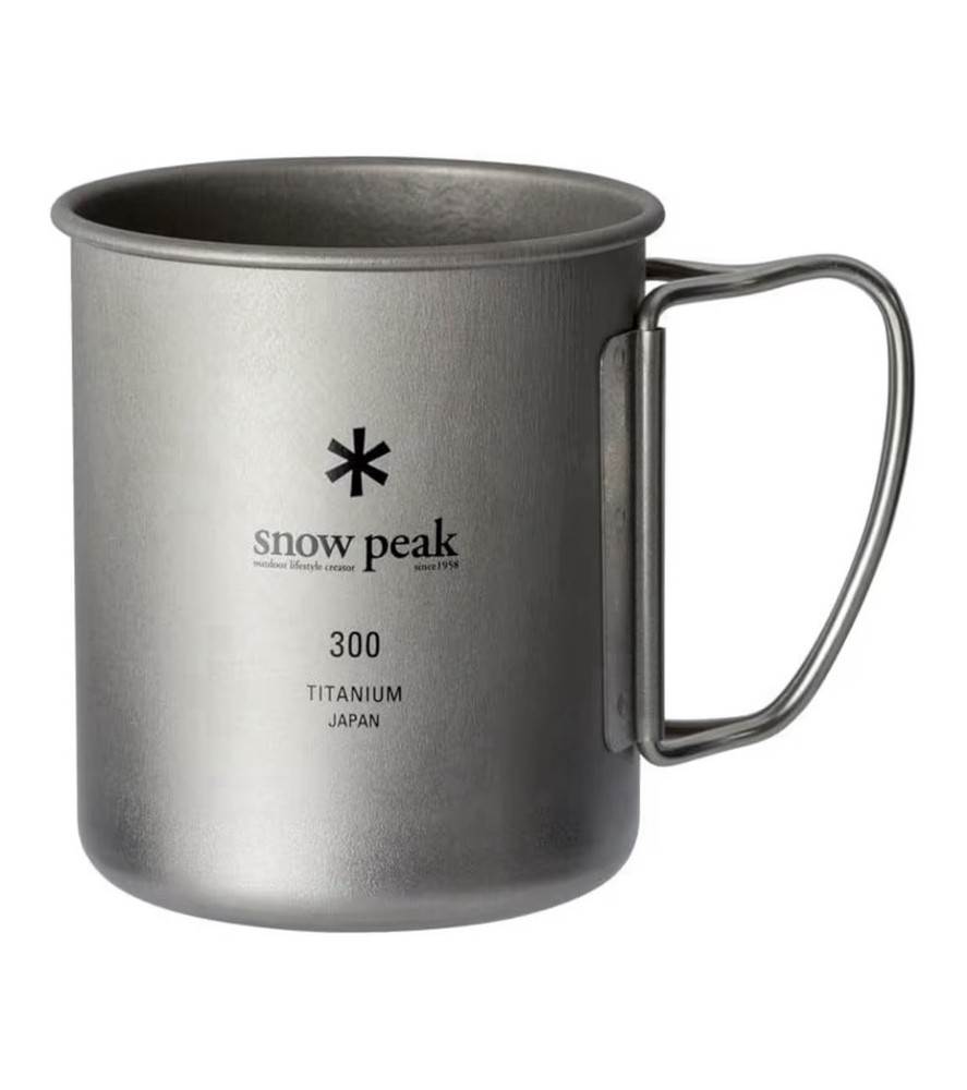 Snow Peak Titanium Single Mug 300