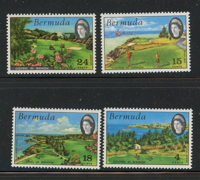 Bermuda #284-7 MNH