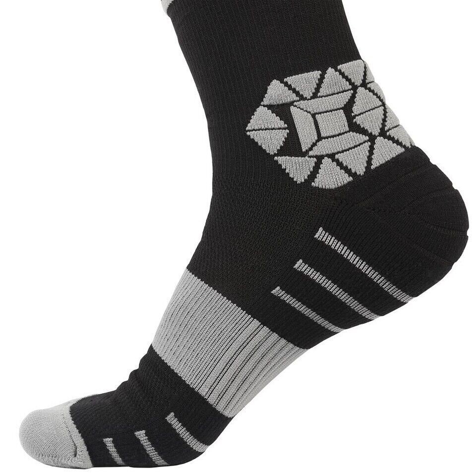Exalt Paintball Performance Compression Socks - Black/Grey - Small/Medium - NEW