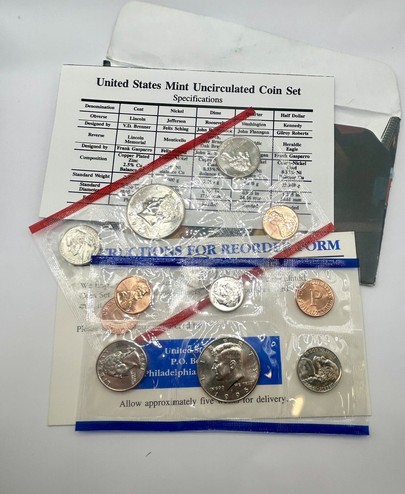 1995 US Mint Uncirculated Coin Set