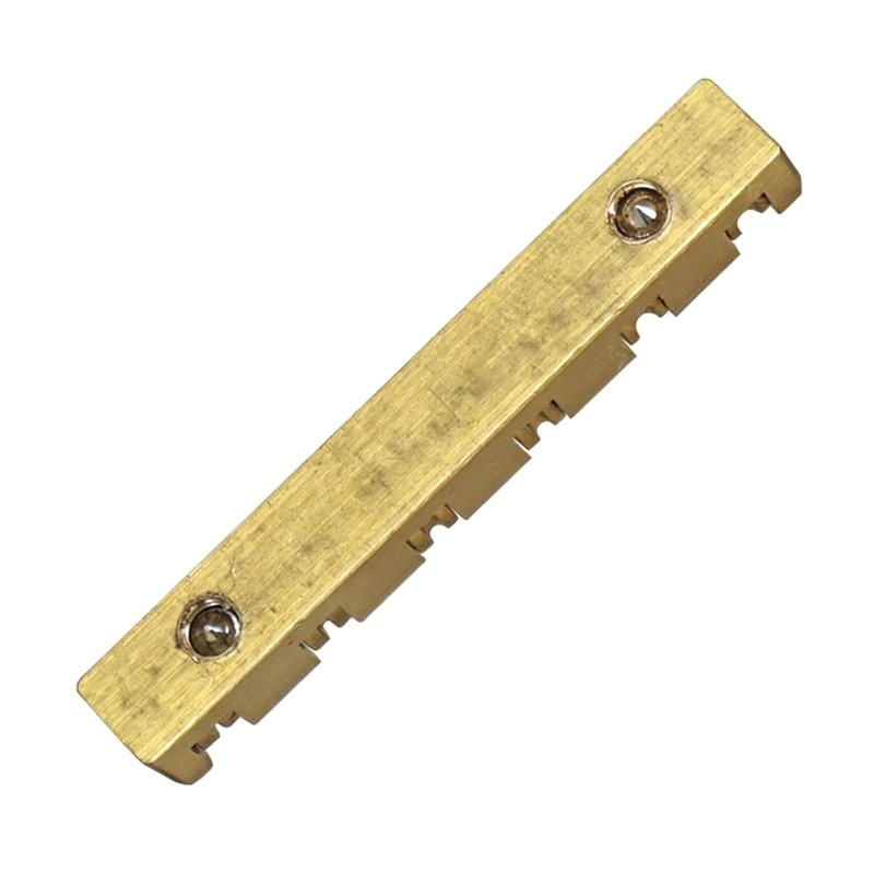 Adjustable Height Brass Guitar Nut for 6 String Electric Guitar Replacement Part