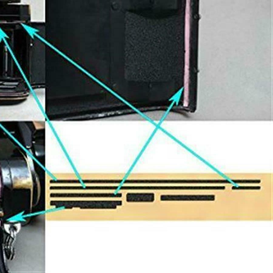 Pre-cut Moltoprene replacement kit for Nikon F2 #95
