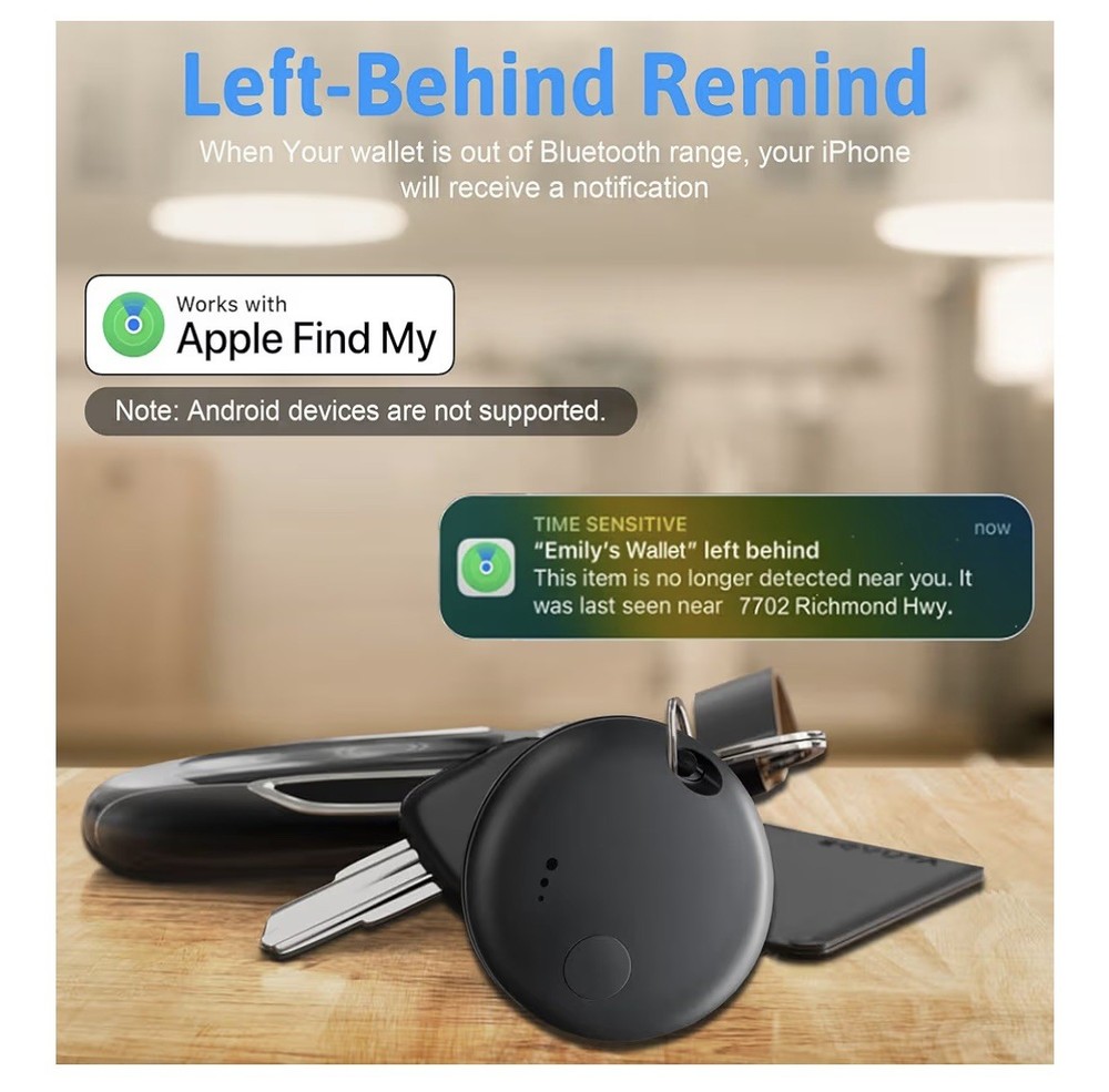 Tracker Tag 4 Packs Tracker, Smart Tag Locator Tracking Device,Key Finders