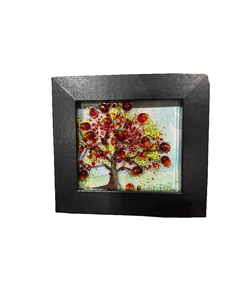 Fused Glass Tree Picture