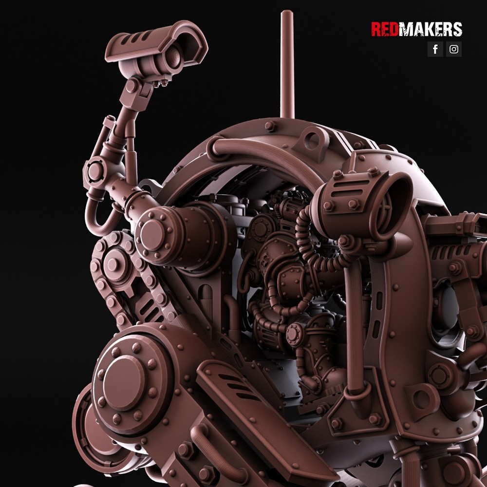 SOLAR GUARD MECH WITH LASCANNON