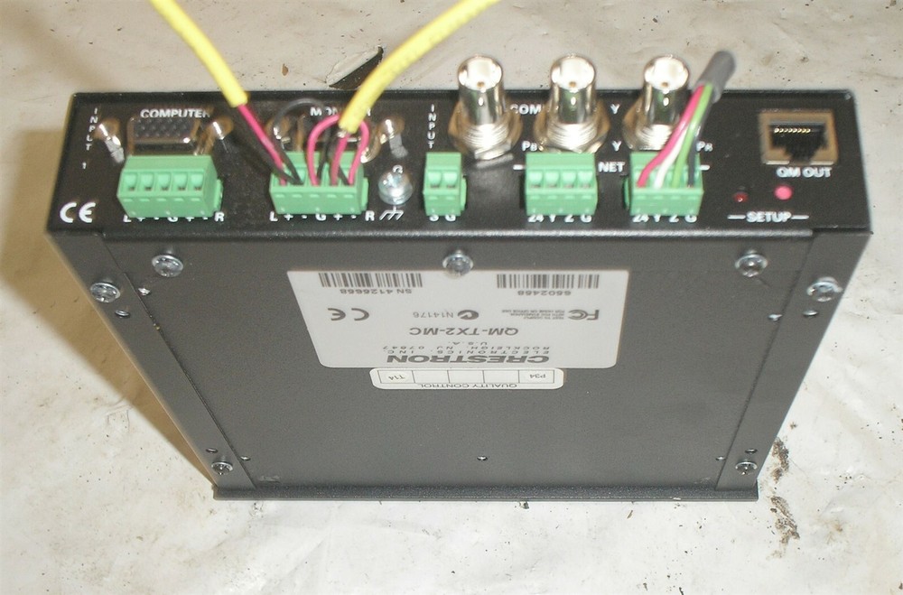 Crestron Quick Media Transmitter QM-TX2-MC - Guaranteed Working