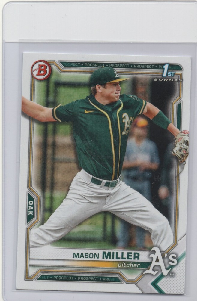 MASON MILLER 2021 Bowman Draft #BD85