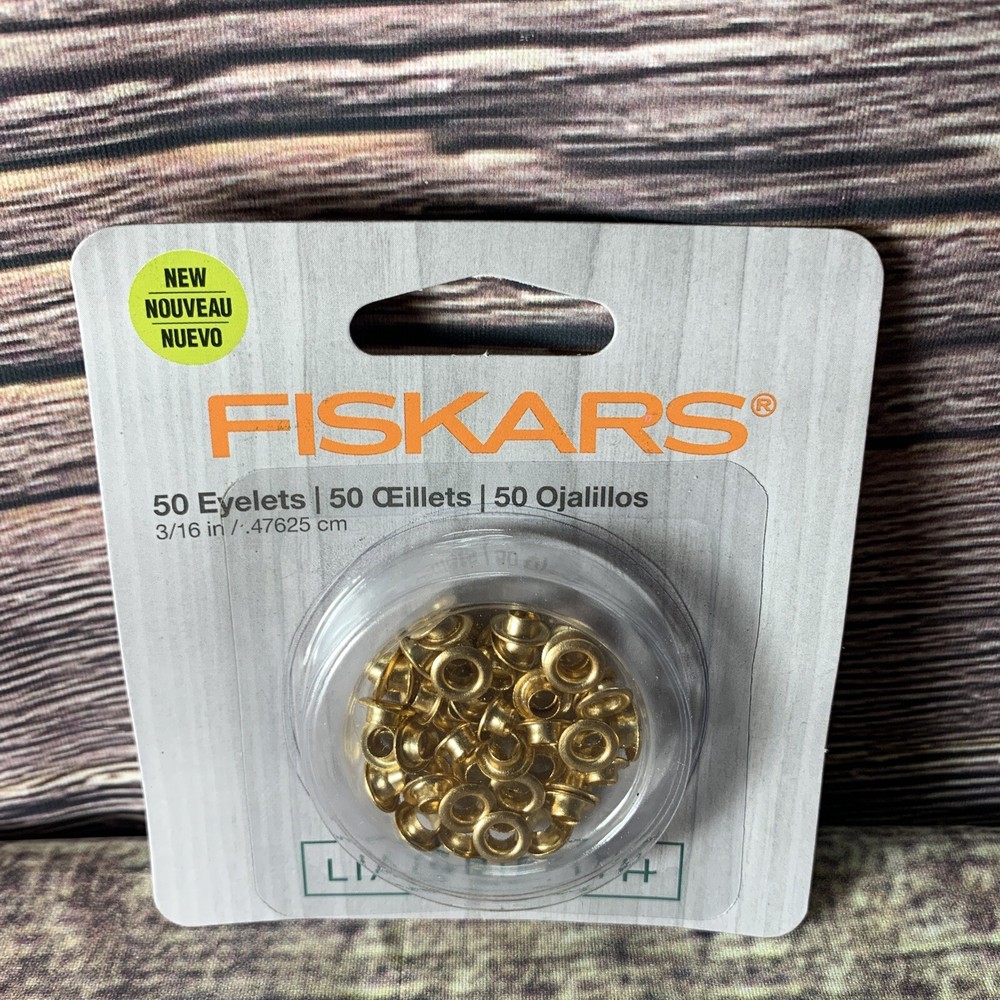 Fiskars Lia Griffith Eyelets-Gold
