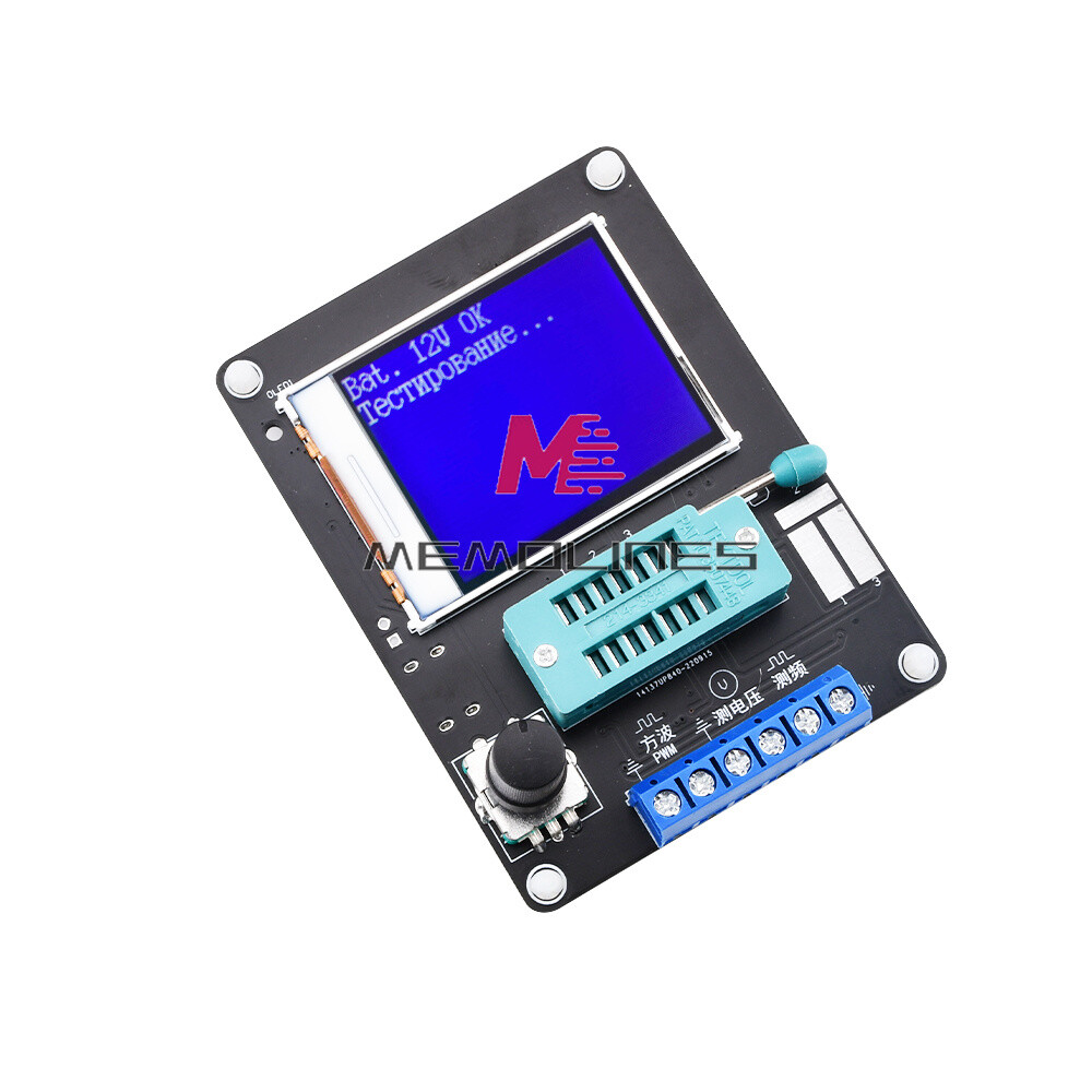 GM328A Transistor Tester Resistance Capacitance Inductance ESR Frequency Meter