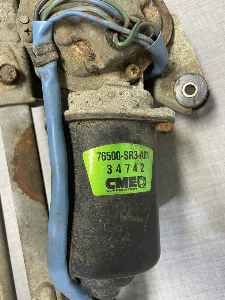 92-95 Civic WINDSHIELD WIPER MOTOR LINKAGE ASSEMBLY Oem