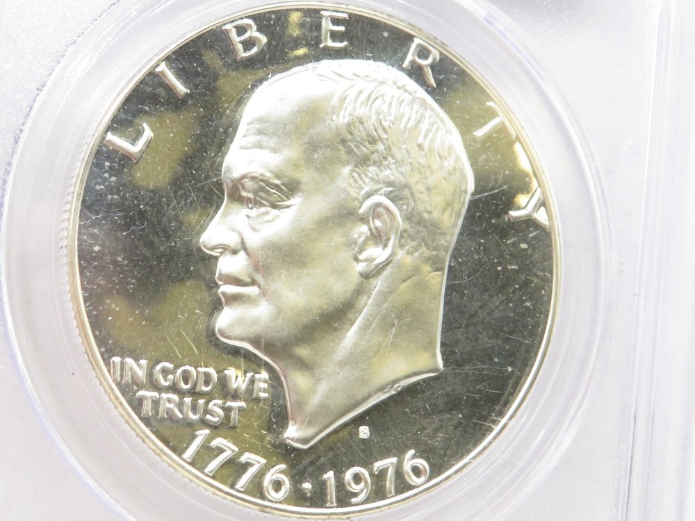 1976-S SILVER EISENHOWER DOLLAR PR69 DCAM PCGS**