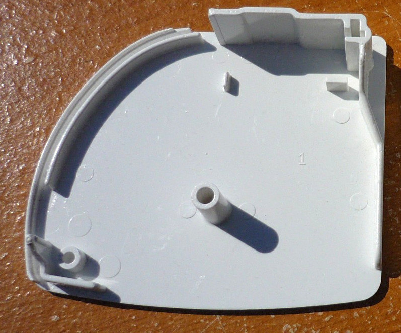 Hunter Douglas Vignette EasyRise Roller Shade End Cap Plate - LEFT SIDE