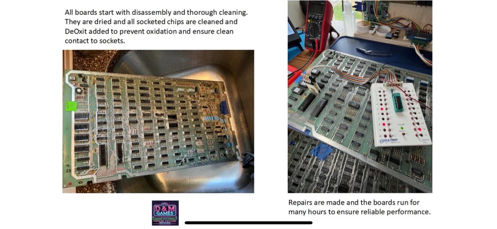 Working Atari Centipede Video Arcade Game PCB Board- Serviced, Repaired, Tested