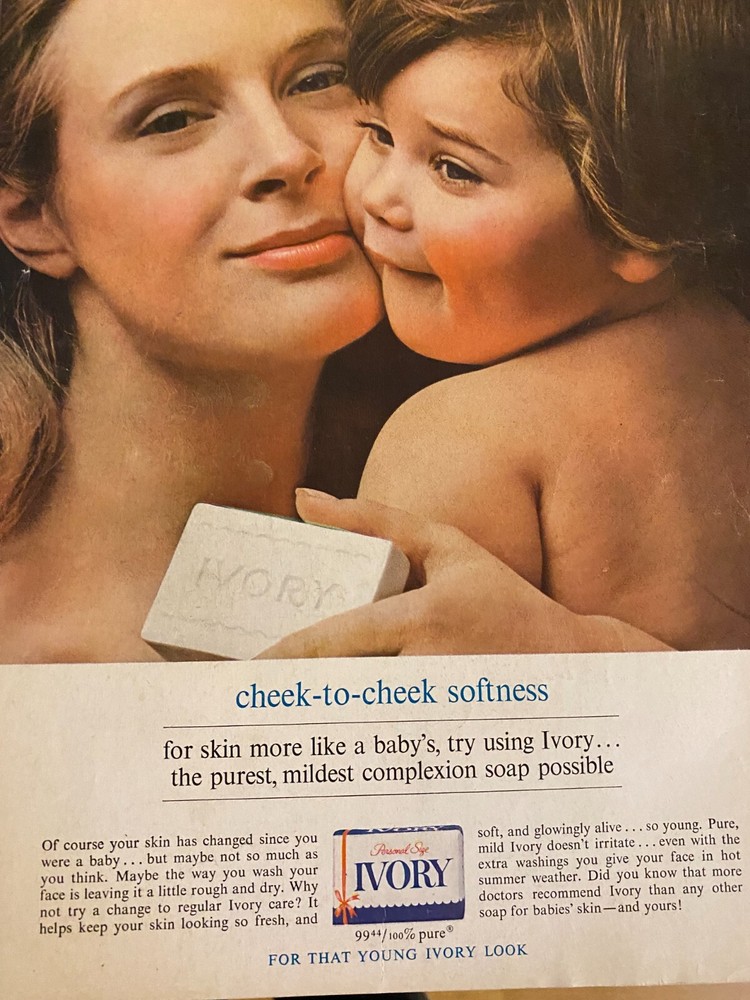 Ivory Soap, Full Page Vintage Print Ad