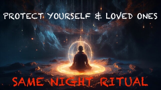 SAME NIGHT Spell Cast: Protect & Shield Yourself / Loved Ones From ANY Harm.
