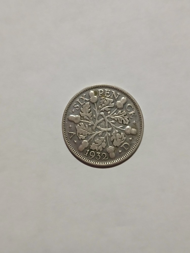 7 Sixpence Silver Coins