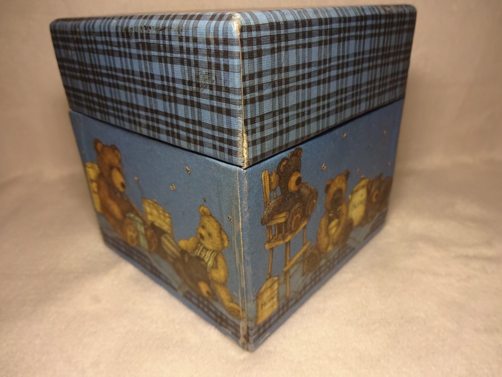 vintage BoB’s boxes Honey Bears keepsake trinket box