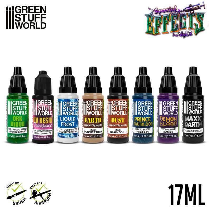 Green Stuff World: Paint Set - Special Effects Vol. 2