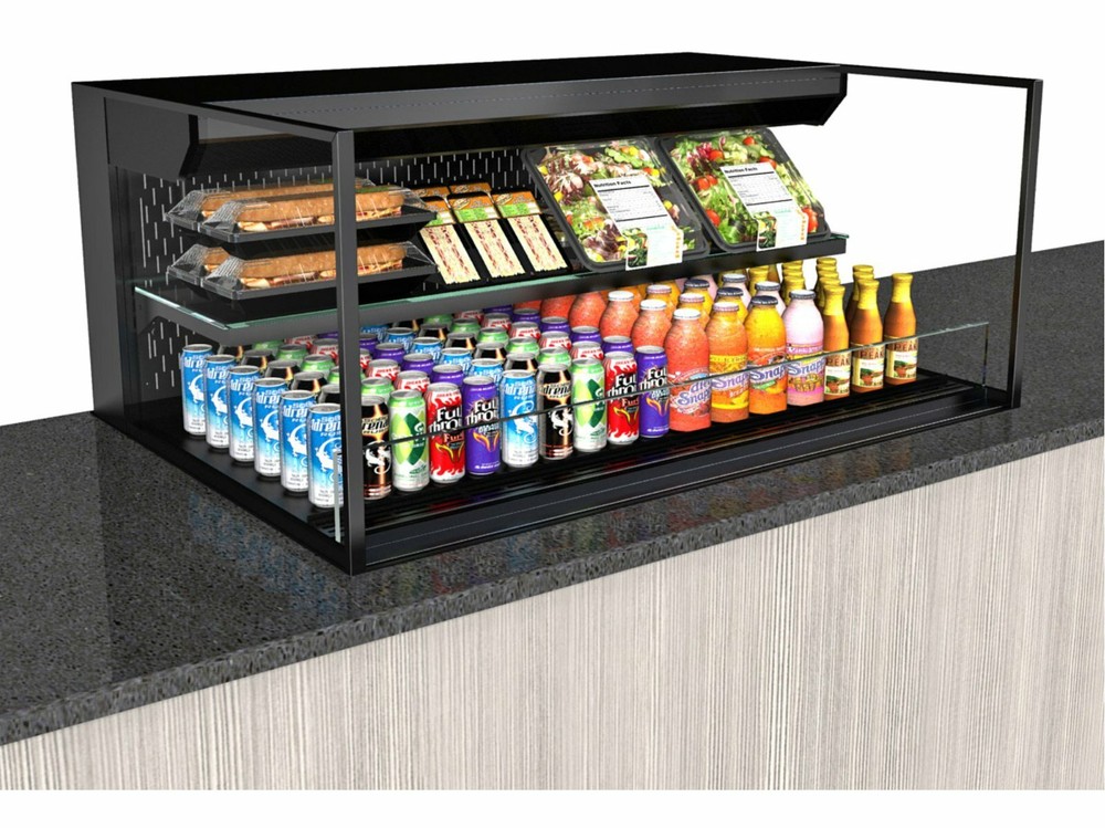 Structural Concepts NE7220RSSV 72" Reveal® Self-Service Refrigerated Slide In...