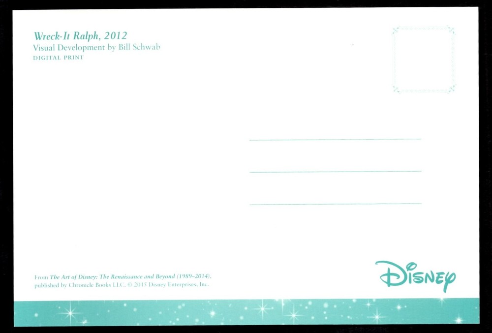 Disney Wreck-It Ralph Post Card - 5