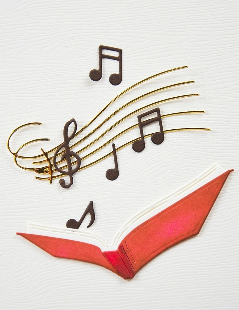 Memory Box Dies Musical Songbook