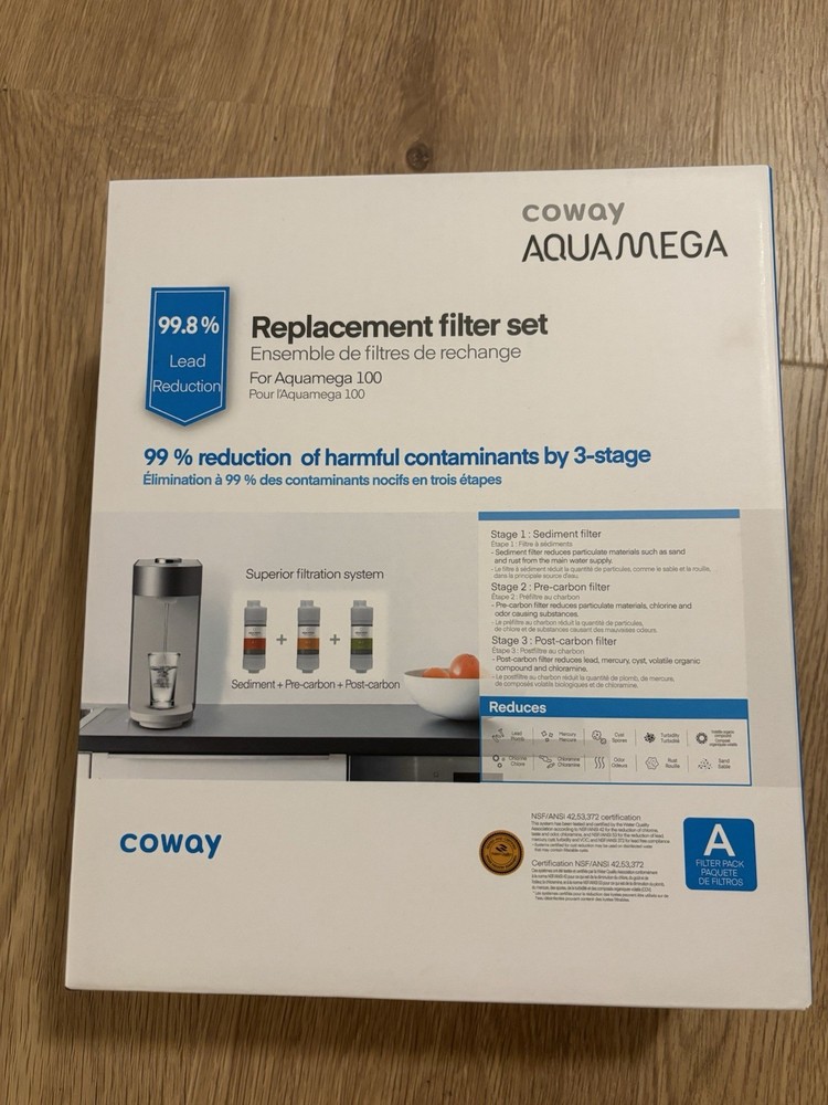 Coway Aquamega 100 Filter Replacement Cartridges