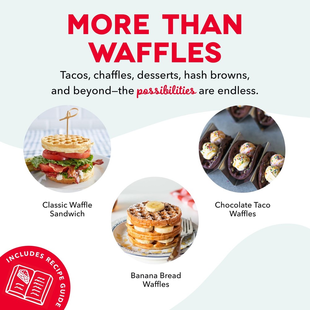 Dash Mini Waffle Maker: Fun, Compact Electric Iron for Easy, Delicious Waffles!