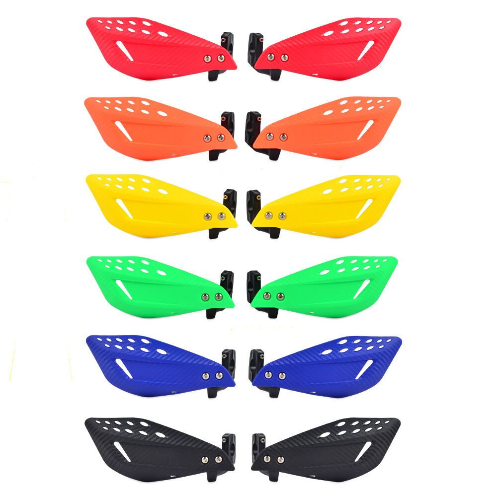 7/8" Universal Bar End Hand Guards Handguard Protector For Motorcycle Dirt Bikes