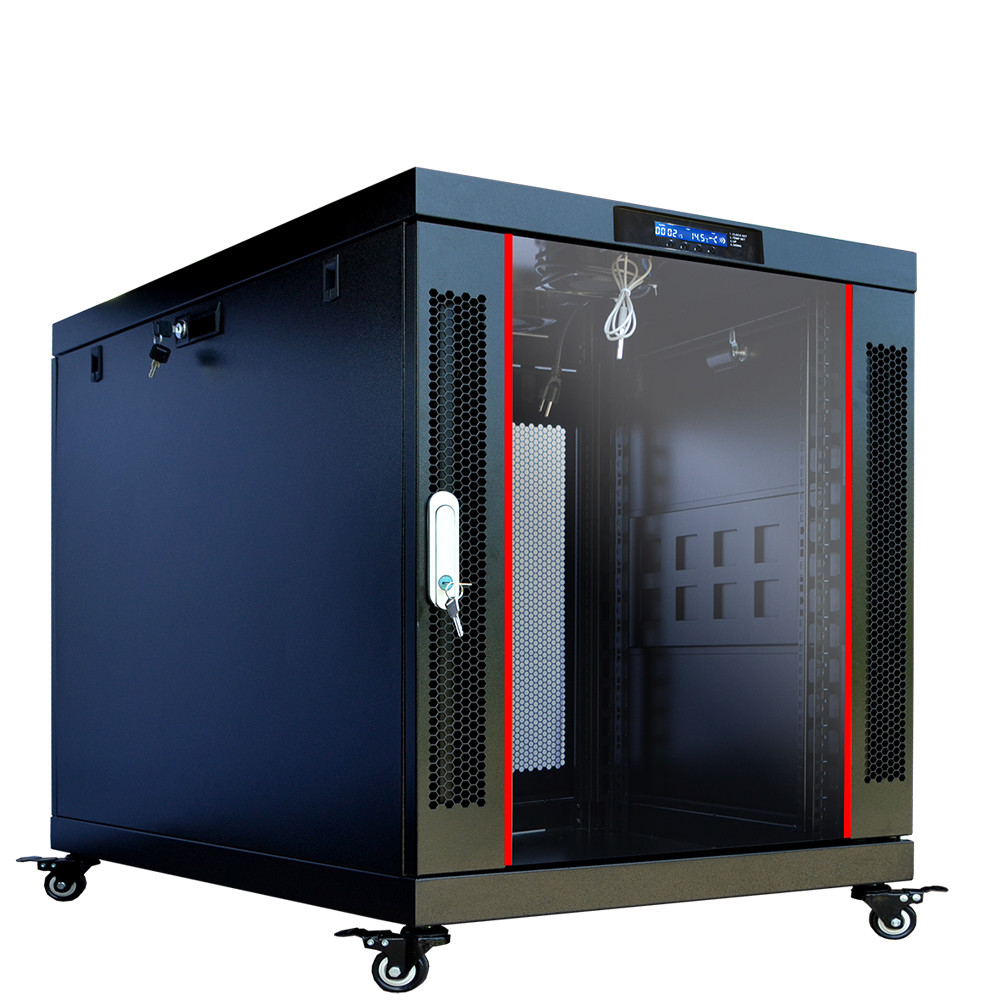 12U Server Rack Cabinet Enclosure Premium Series Sysracks 35" Depth