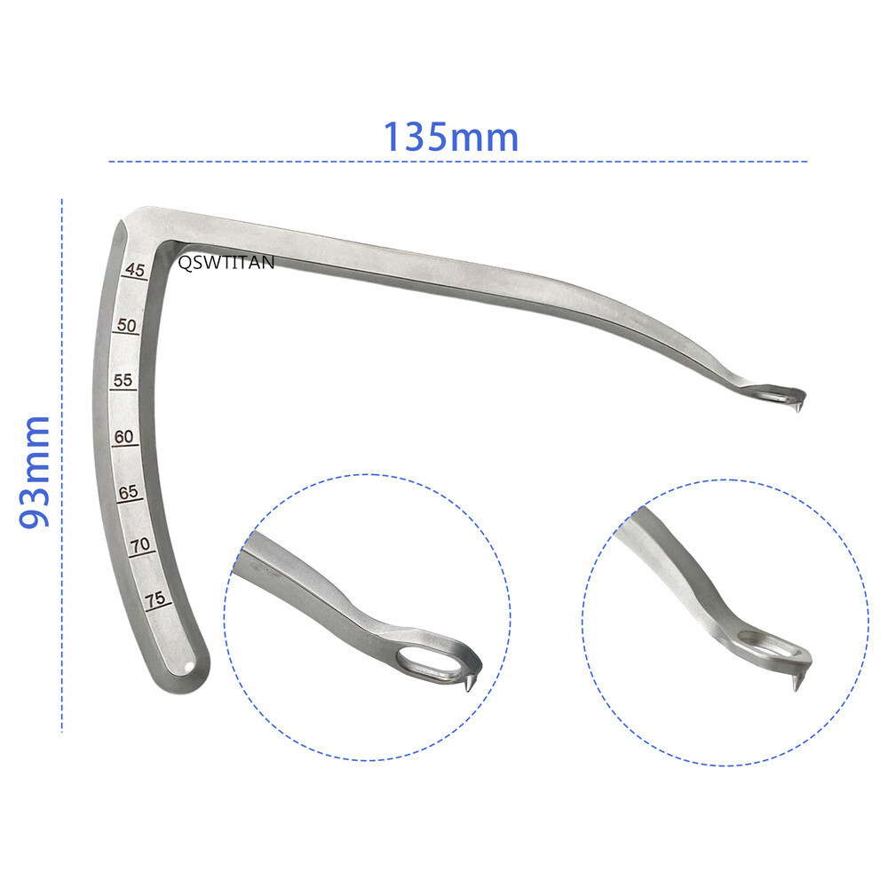 Adjustable C-type drill guide sight for knee Aimer guider Orthopedic Instruments