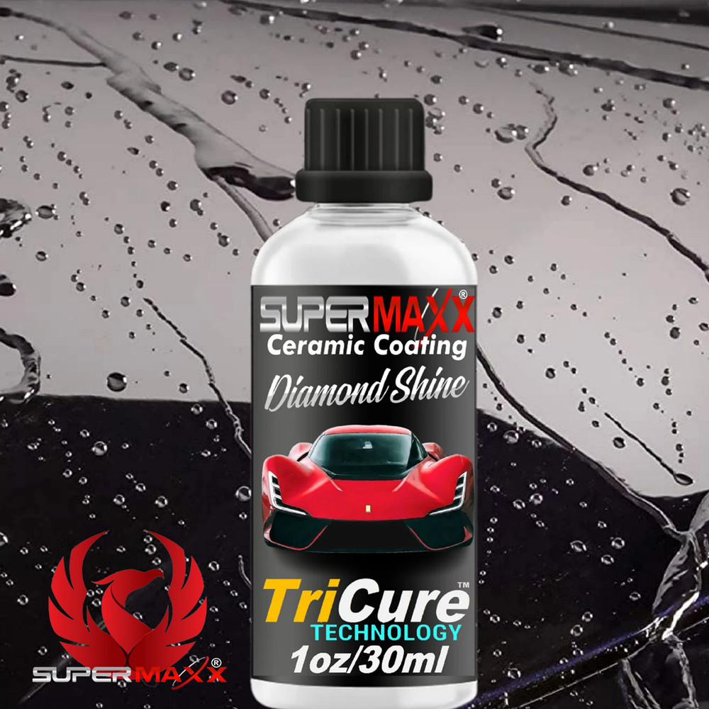 CERAMIC CAR COATING 1oz/30ml HIGH GLOSS POLYSILAZANE ADVANCED TRICURE PROTECTION