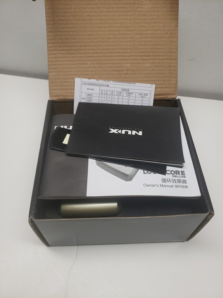 NUX Loop Core Deluxe Bundle includes Dual Foot switch 24 Bit BRAND NEW!