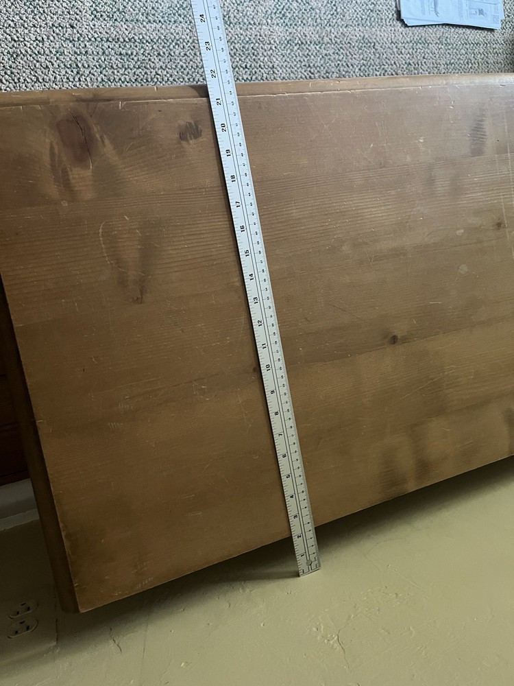 Pine Rustic Large Wooden Storage Trunk