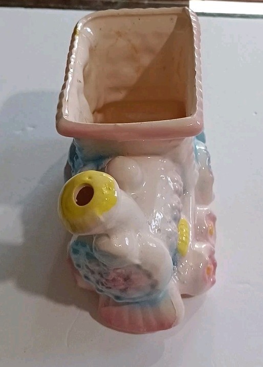 Vintage Ceramic Nursery Train Planter