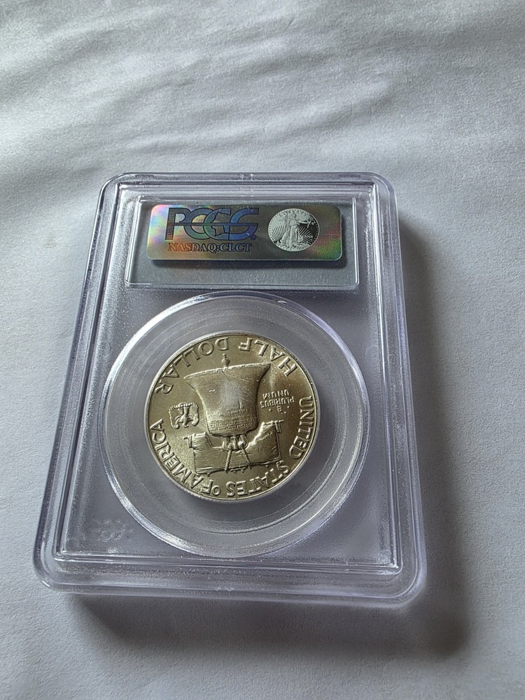 1949-D Franklin Half Dollar- PCGS MS64 FBL