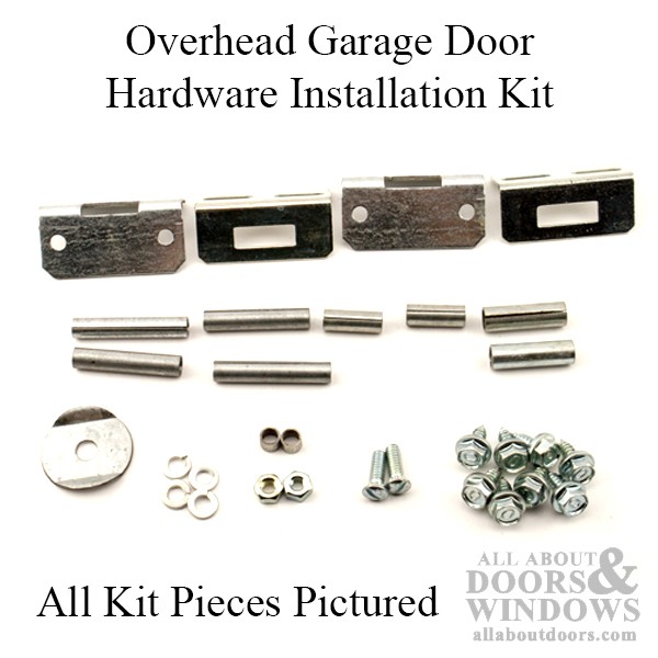 Type 2 Overhead Garage Door Slide Bar Bracket 2-1/2" Pair
