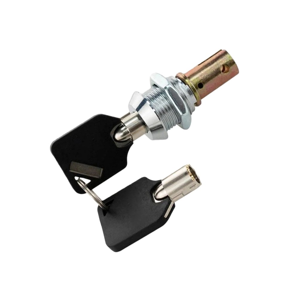 Tool Box Lock with Keys Replacement Cylinder For Tool Storage Cabinets Drawers