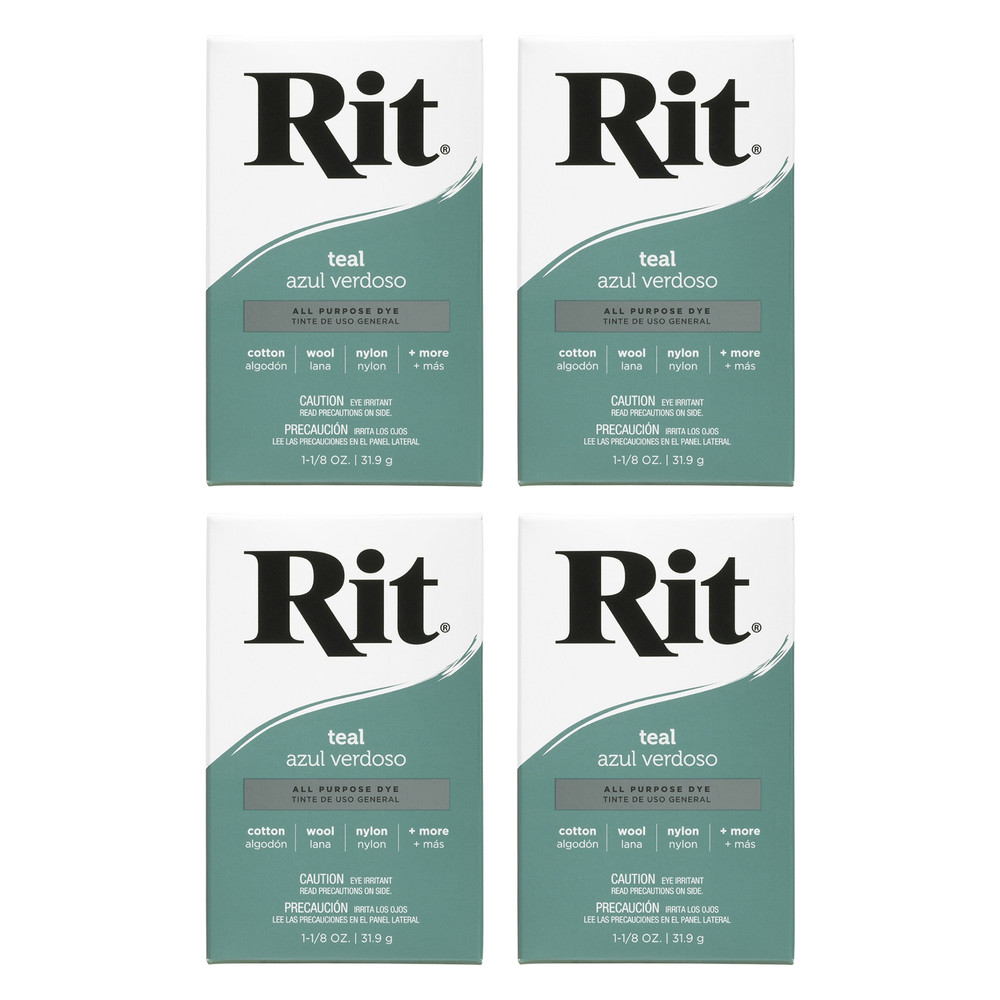 Rit Dye Powder-Teal (4 PACK)